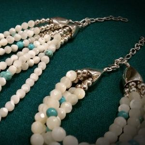 JAY KING DTR .925 NECKLACE AND BRACELET SET